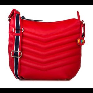 Large crossbody leather bag Mywalit Aruba Hobo